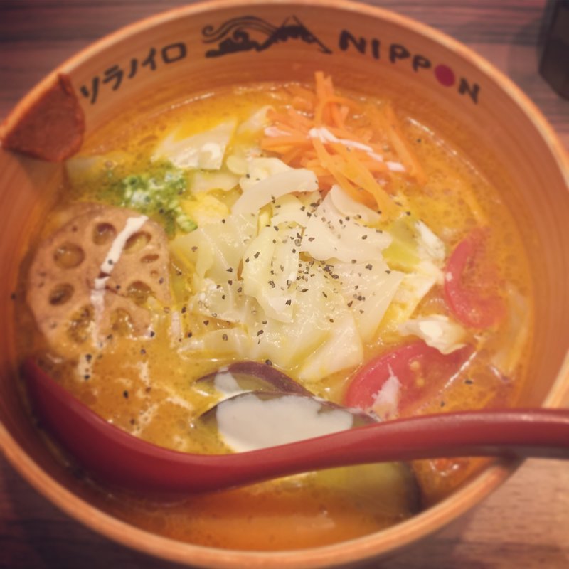 玄米麺ベジソバ(ソラノイロNIPPON)