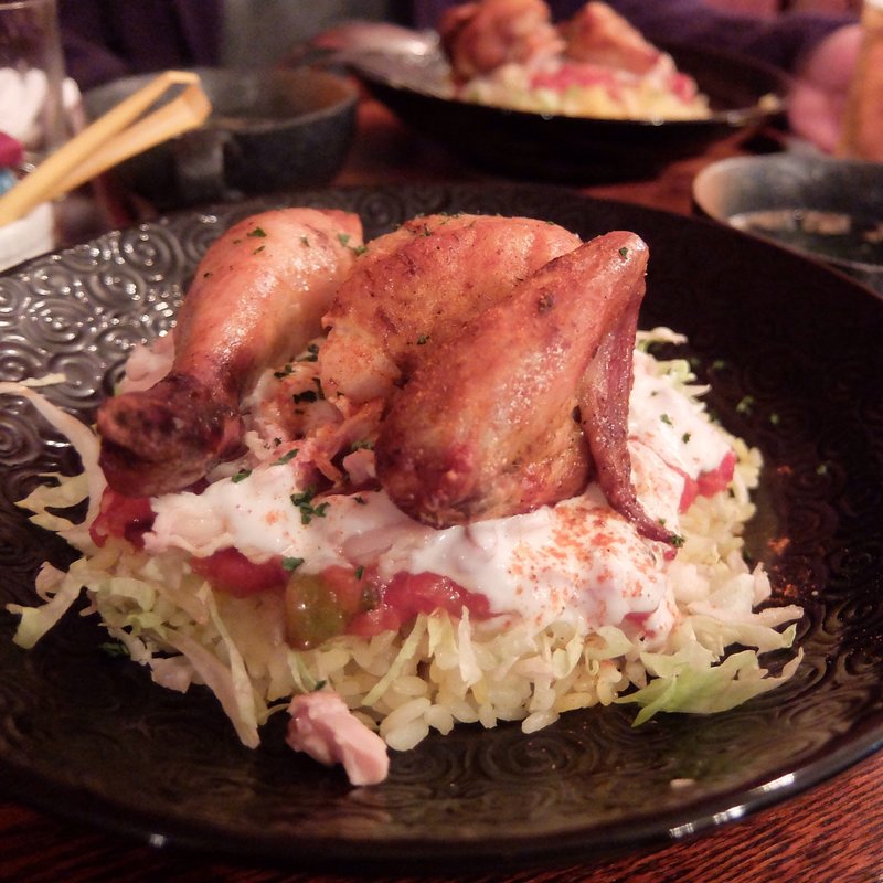 吉田チキンライスセット(吉田チキン)