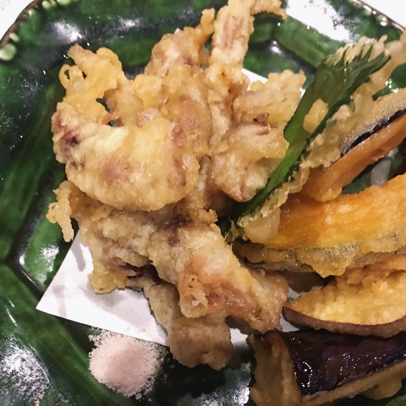 蛍烏賊天麩羅(太閤Hiroshima)