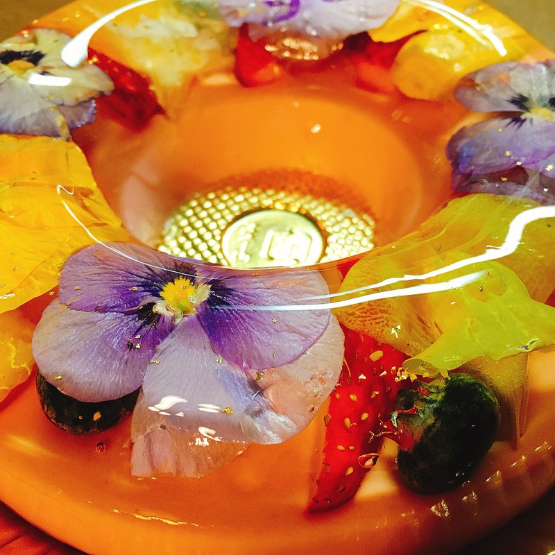 フラワーババロア（フレーズ）(花のババロア)