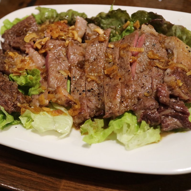 国産牛リブロースステーキ(居酒屋祭)