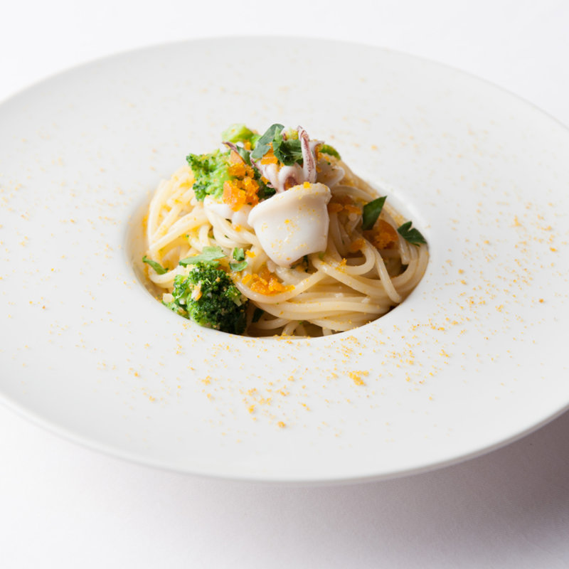 イカとブロッコリーのパスタ(LE LUCE)