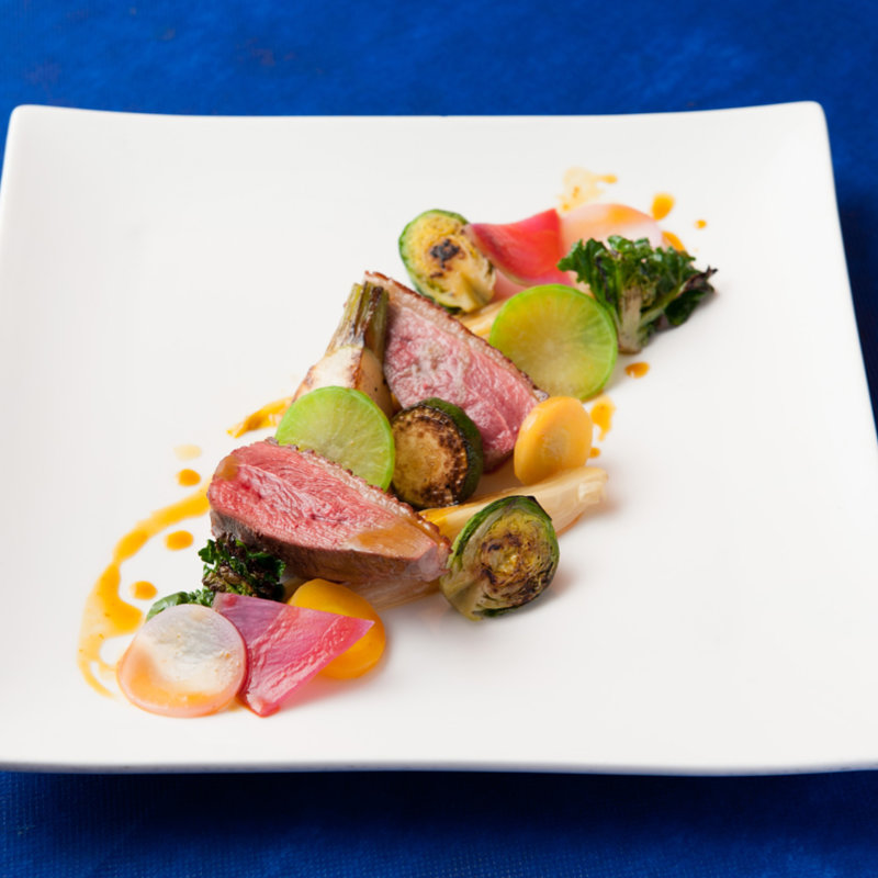 和牛のグリル　温野菜とともに(Le Temps Serein)