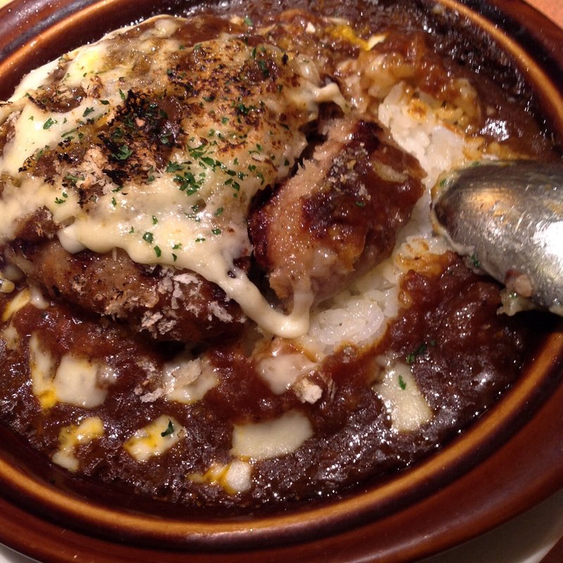 ハンバーグカレードリア(デーニーズ)