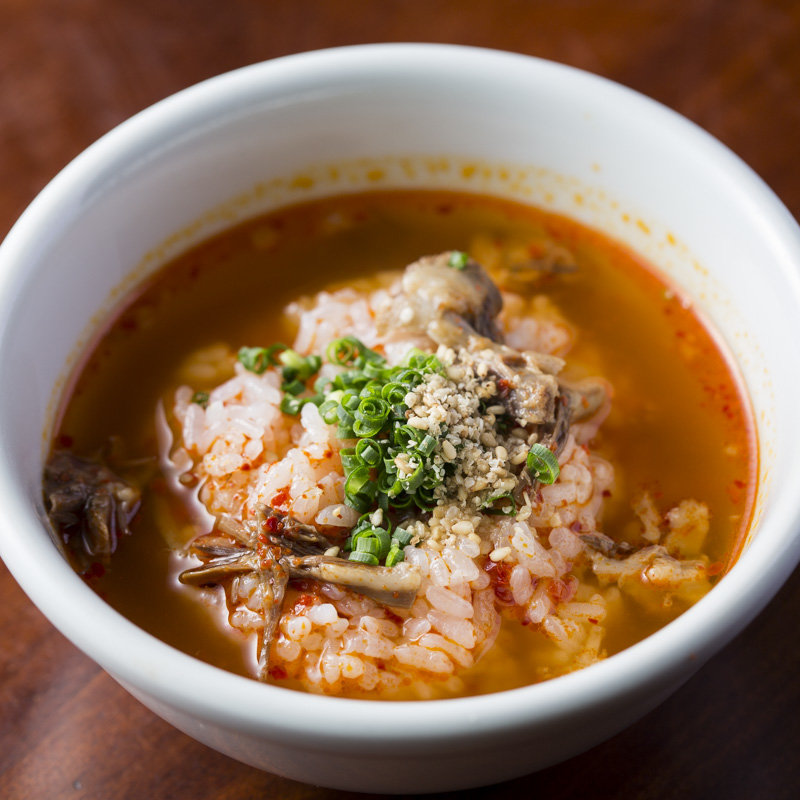 キムチリゾット(西中洲 游來)