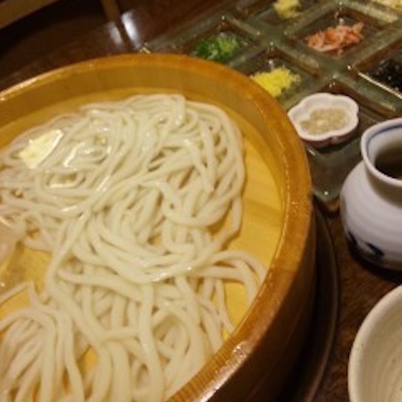 たらいうどん(にし家 本店 （にしや）)