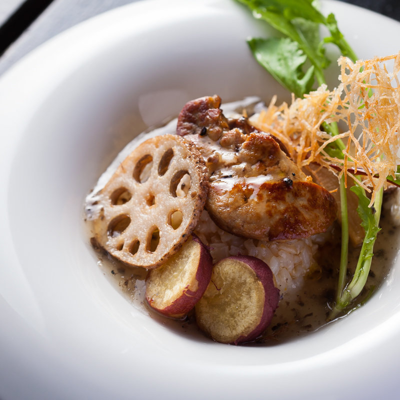 フォアグラリゾット(和食・酒 えん 名古屋JRセントラルタワーズ店)