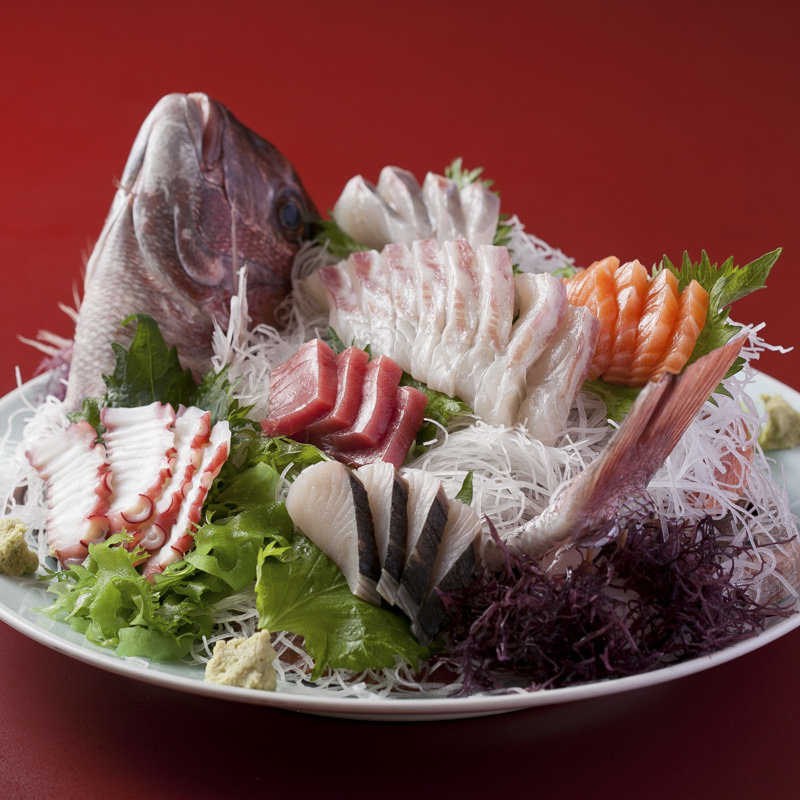 鮮魚の盛り合わせ(割烹よし田 )