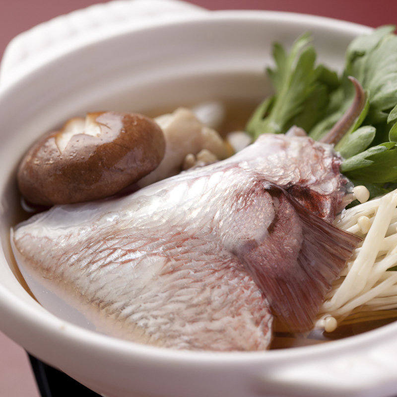 真鯛の土鍋(割烹よし田 )