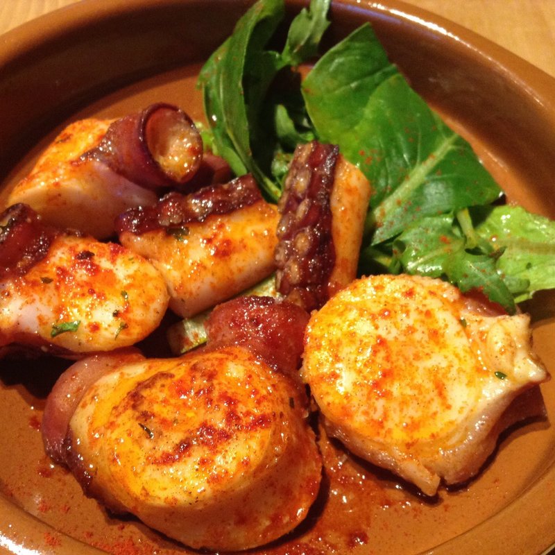 タコのガリシア風(Runner's BAR CORRER)