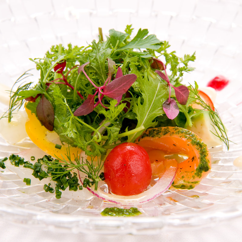 サーモンのカルパッチョ(ラ・ターブル・ド・プロヴァンス （latabledeProvence）)