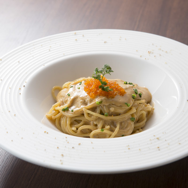 ウニクリームパスタ(ヴィヴァッカス)