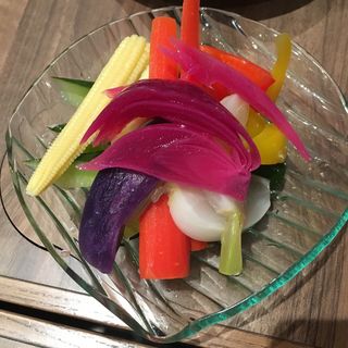 季節野菜のピクルス(俺のフレンチ TOKYO )