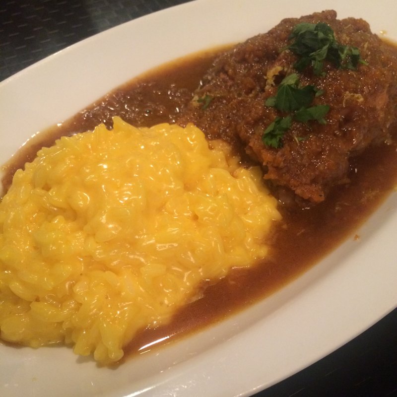 仔牛のすね肉の煮込み＆サフランリゾット(北イタリアの郷土料理)(オステリア ブッコ （OSTERIA BUCO）)