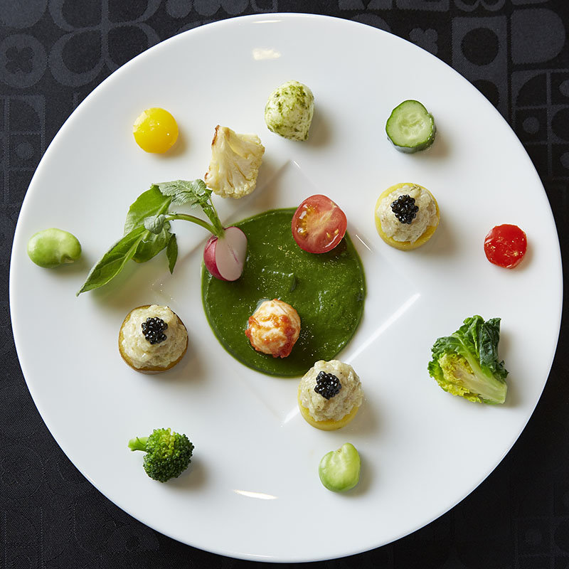 おまかせ盛り合わせ(レストランアラスカ フェスティバルタワー)