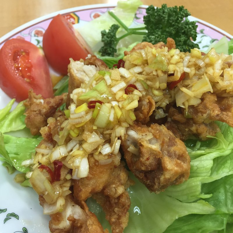 油淋鶏(餃子の王将 八田寺店)