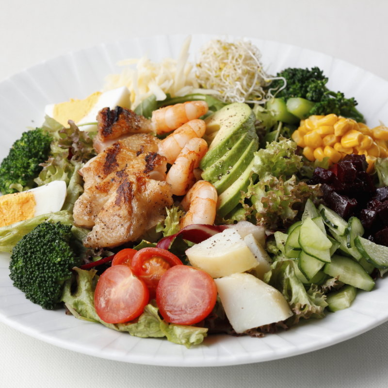 グリルチキンと海老の野菜仕立て(ユニオン スクエア トウキョウ （Union Square Tokyo）)