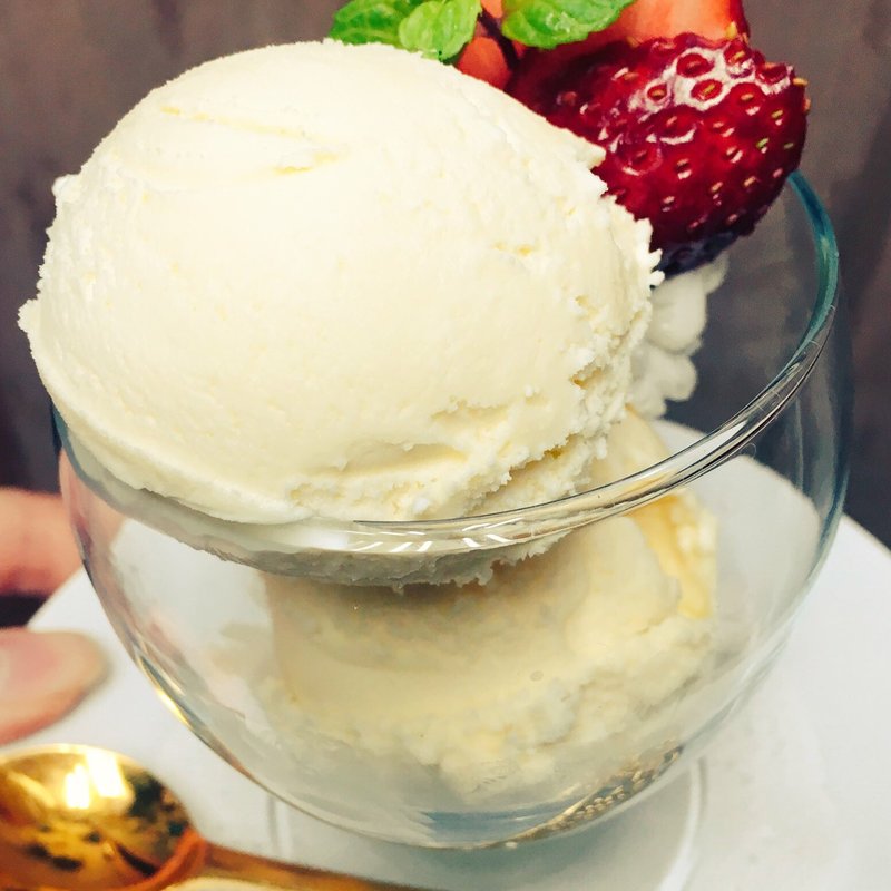 バニラアイス(island cafe & bar)