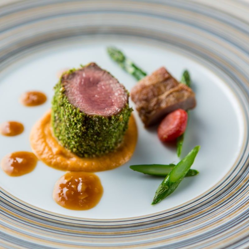 和牛の香草焼き(レスプリ ドゥ クゥー ドゥ フランス （Lesprit de Coeur de France 【旧店名】COEUR de FRANCE）)