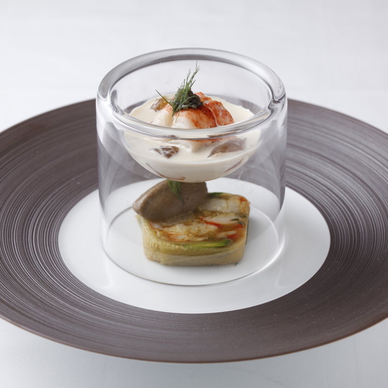 カニのテリーヌ　クリーム(hortensia)