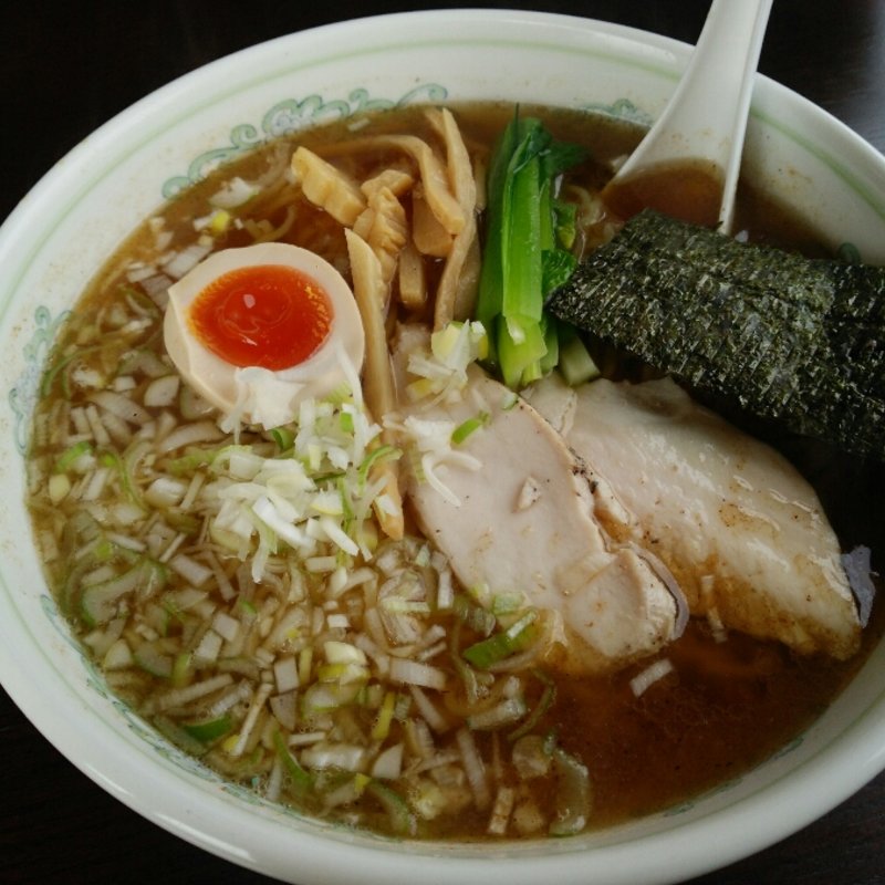 極鶏醤油らーめん(極鶏そば　高木屋)