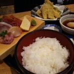 刺身天ぷら定食