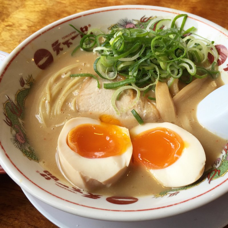 半熟煮玉子ラーメンこってり(天下一品 姫路店)