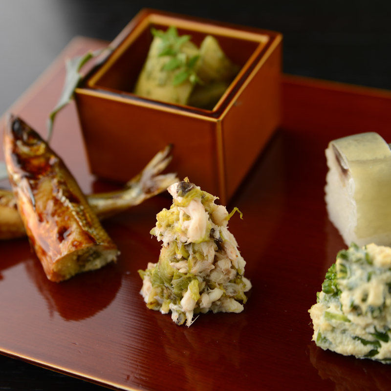 おまかせ盛り合わせ(花山椒 （はなさんしょう）)