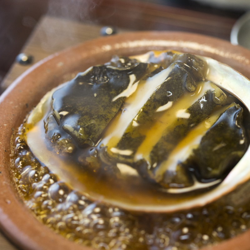 煮アワビ(よし留)