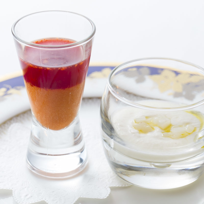 人参のジュレ　リゾット(ラペティ・ロアラブッシュ)