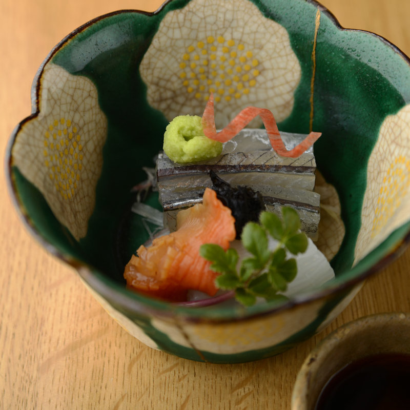 鮮魚の盛り合わせ(日本料理教室 乃村)