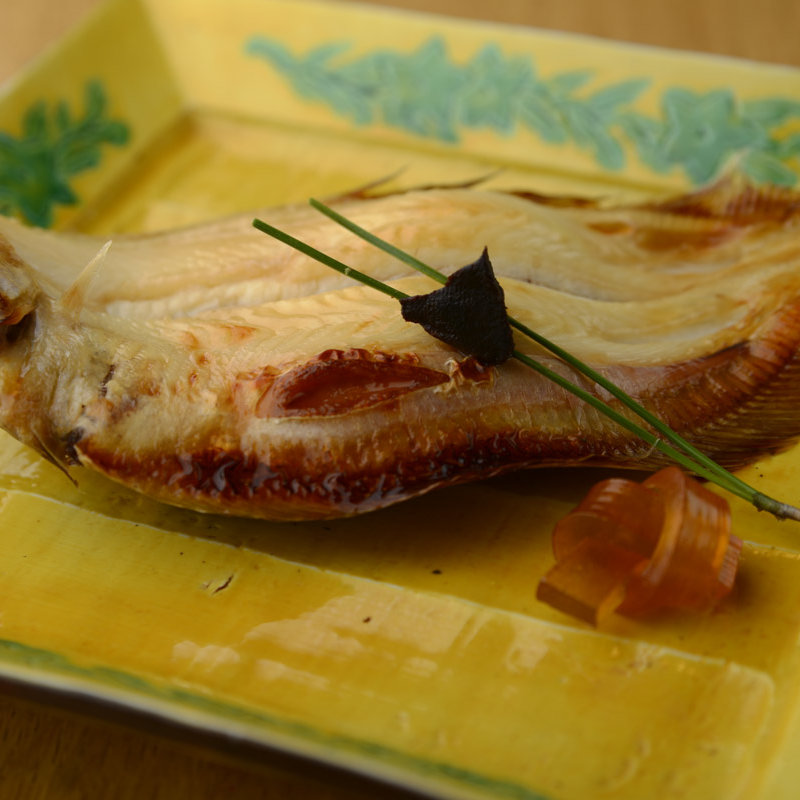 鮮魚の焼物(日本料理教室 乃村)