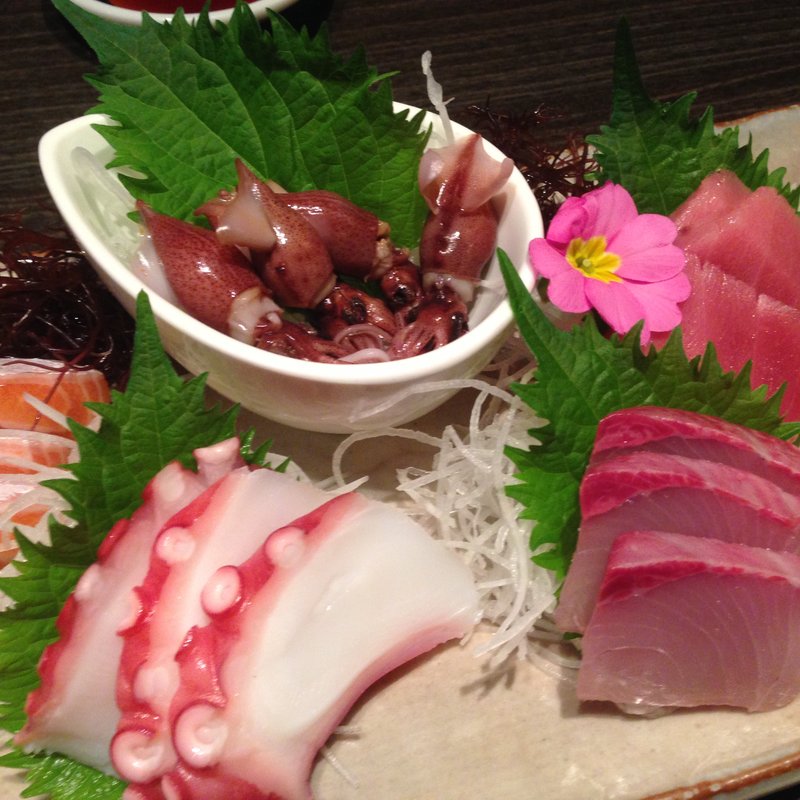 刺身5点盛り(鳥勘)