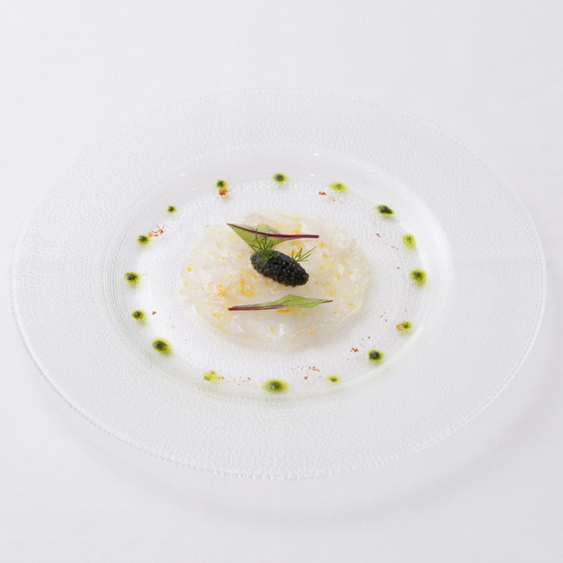 鮮魚のカルパッチョ(ラー・エ・ミクニ)