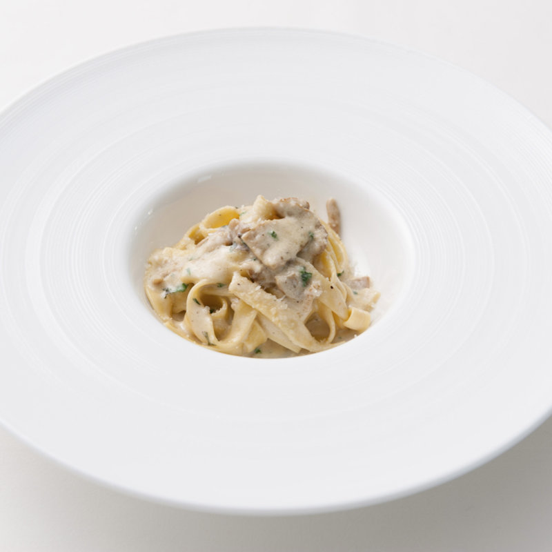 鶏クリームパスタ(ラー・エ・ミクニ)