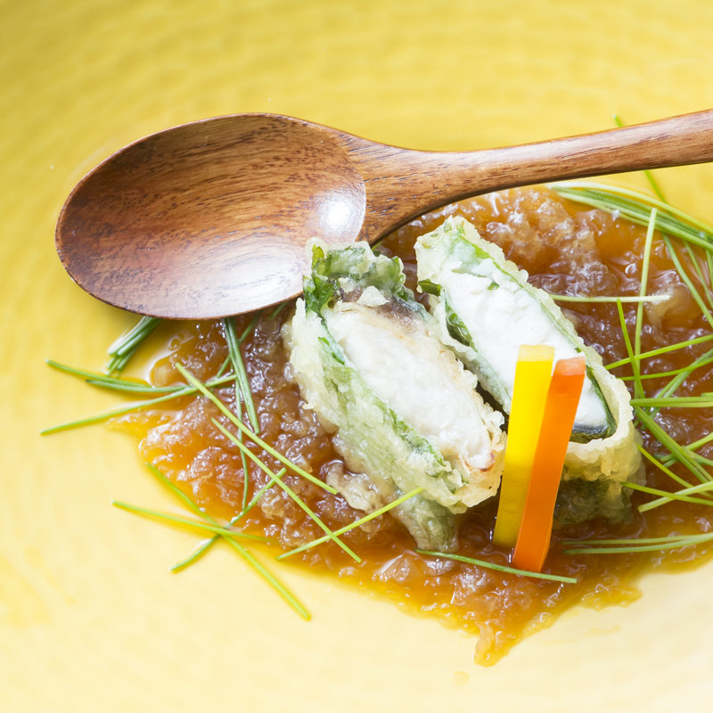 白身の大葉揚げ(くぼた)