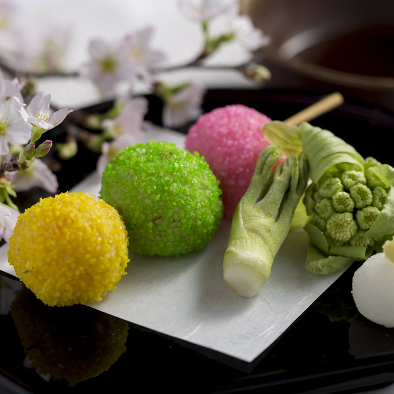 季節の団子(博多石焼 大阪屋)