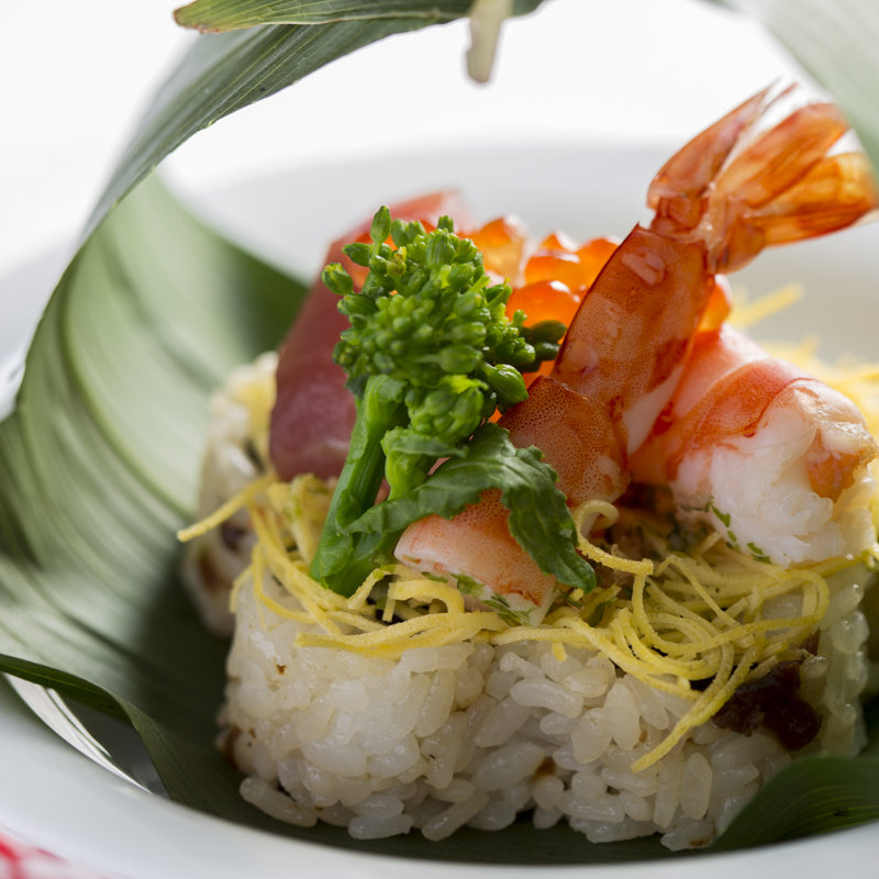 海老寿司(博多石焼 大阪屋)