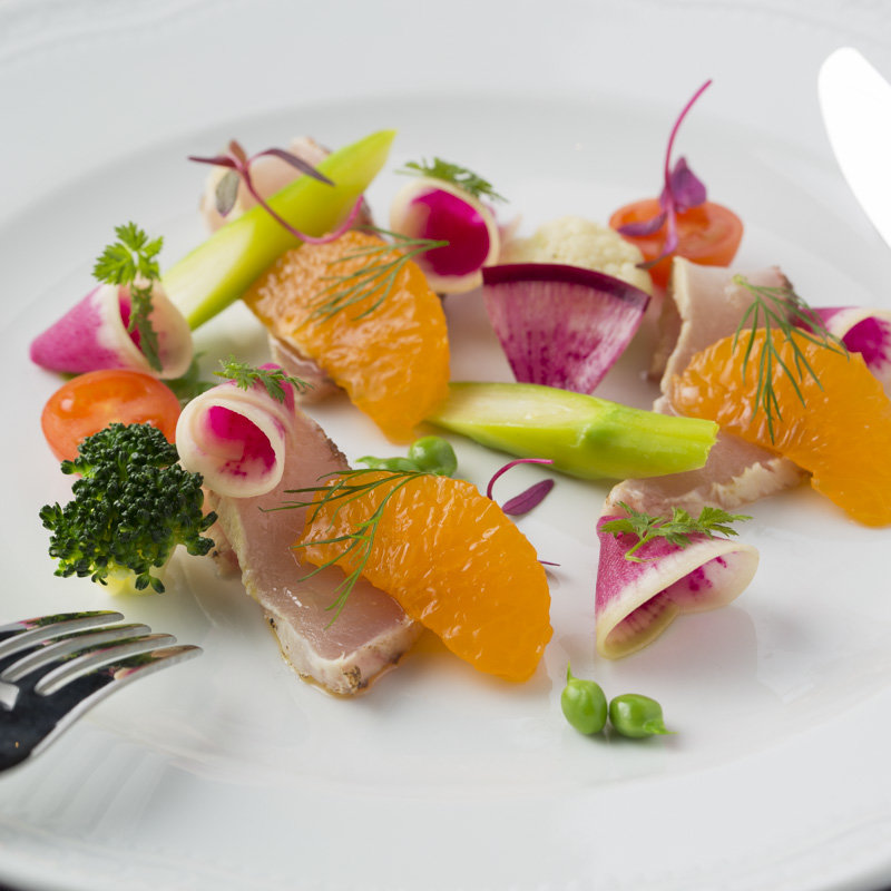 鴨ロース　フルーツと野菜(DOMUS （ドムス）)