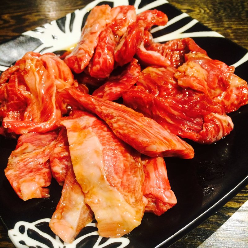 赤身盛り合わせ(清瀬のお弁当 焼肉とホルモンみやぎ)