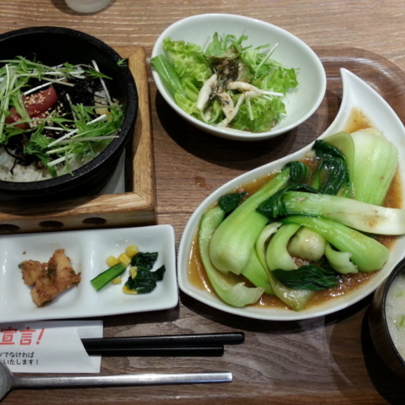 石焼チャーハンとメインが選べる定食(オリーブチャオ イオンモール京都桂川店 )