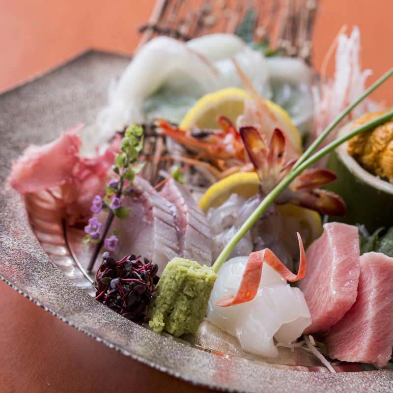 鮮魚の盛り合わせ(日本料理 四季亭／博多都ホテル)