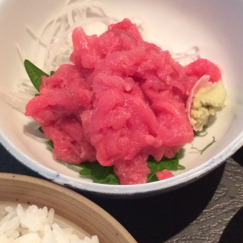 大間のまぐろ中落ち定食(魚真 )