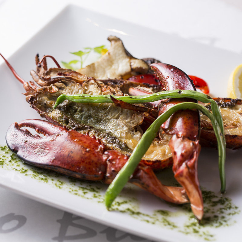 オマールエビのグリル(モルトヴォーノ／博多都ホテル)