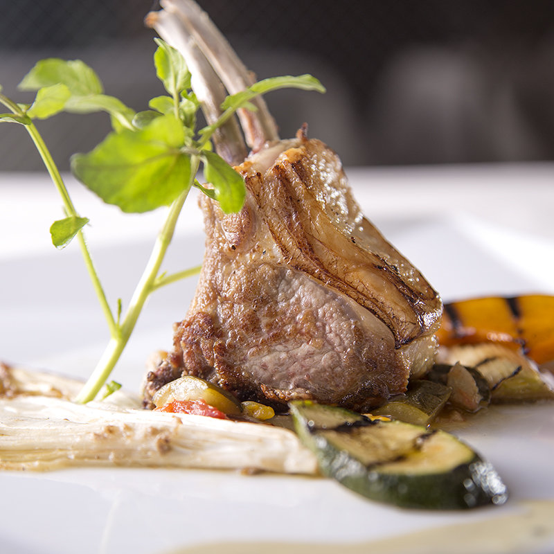 ラム肉のグリル(クッチーナ いわなが)