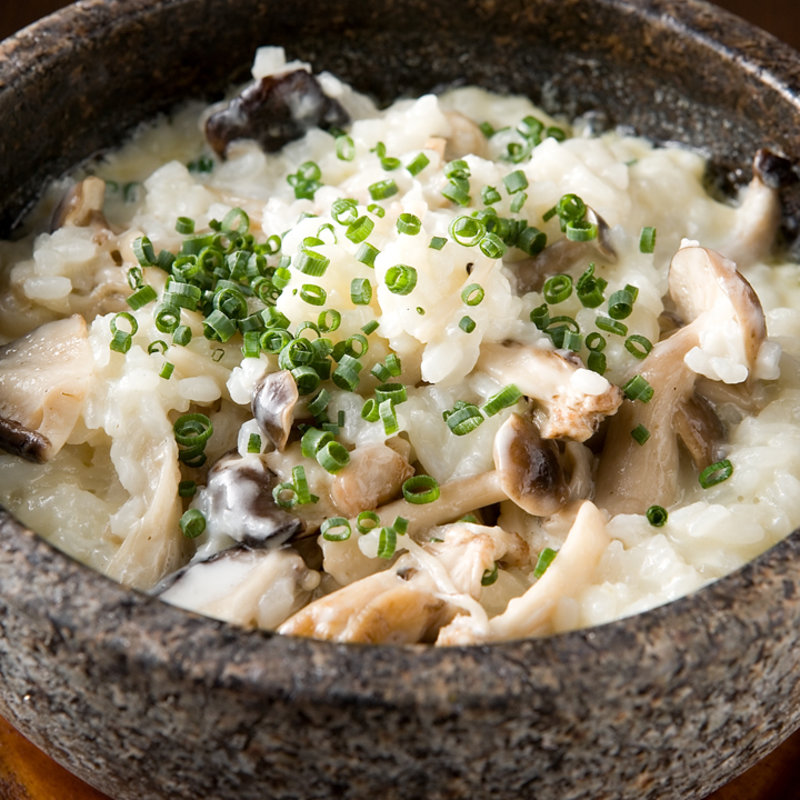 キノコの石焼ビビンバ(サスワール （S/ASSEOIR）)