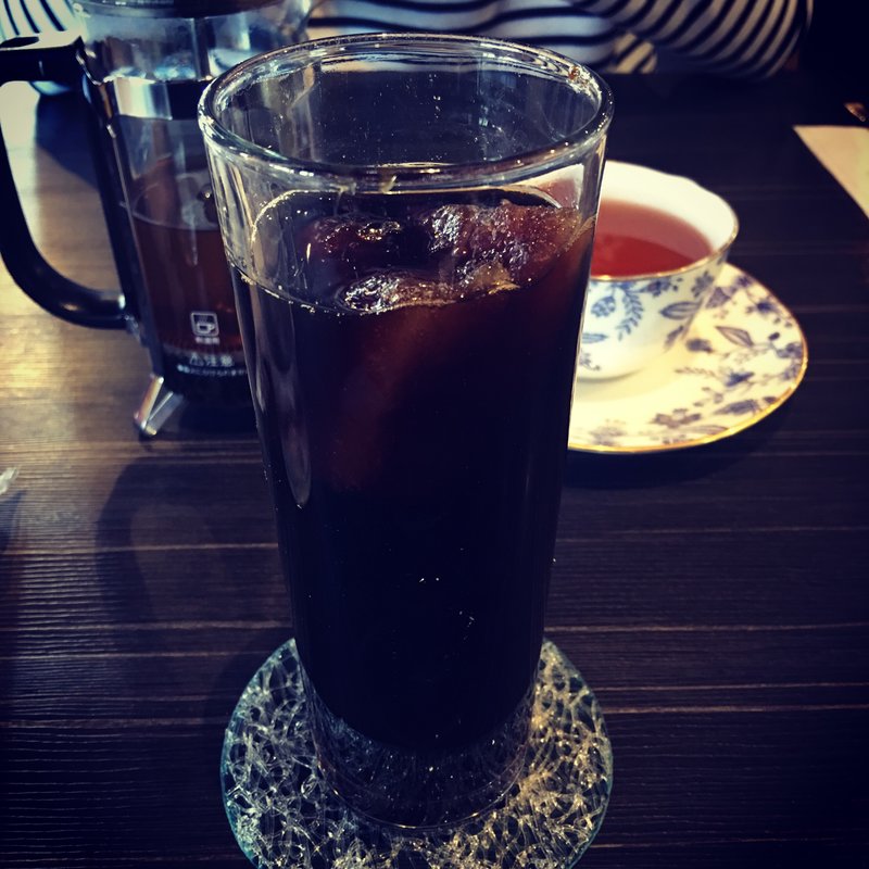 アイスコーヒー(いやしの空間 さとう珈琲 本店)