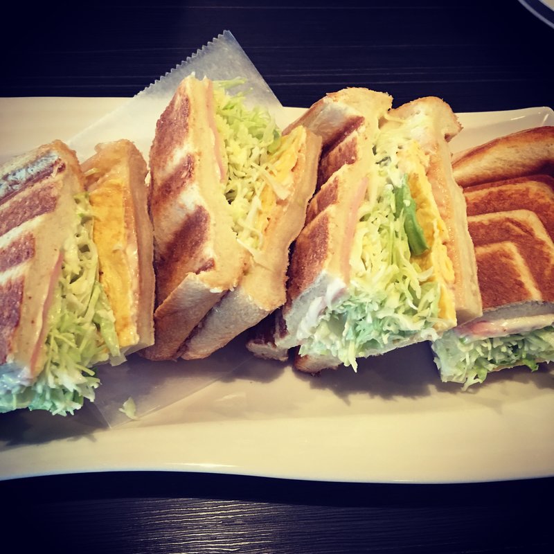 グリルサンド(いやしの空間 さとう珈琲 本店)