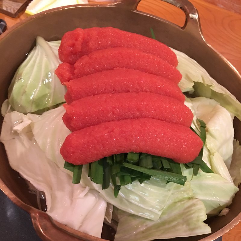 かねふく激辛明太もつ鍋1人前(ふく竹 本店 （なべどころふくたけ）)