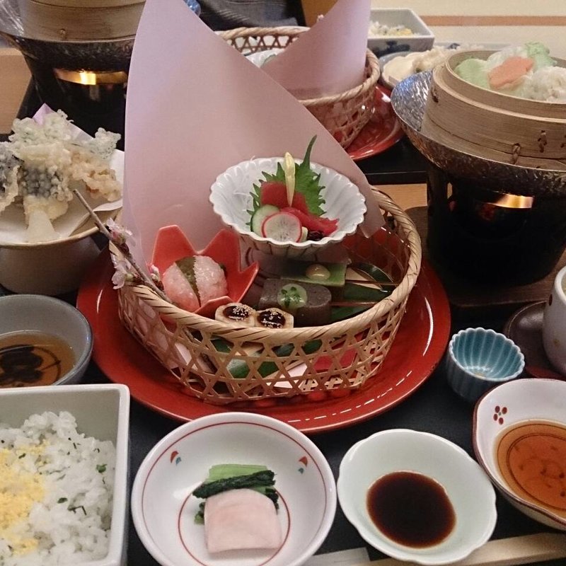 お花見御膳(木曽路 上尾店)